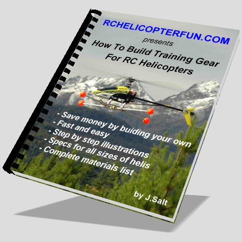 How To Build RC Helicopter Training Gear Instruction Book