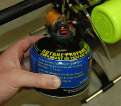 Turbine RC Helicopter Starting Gas Fill