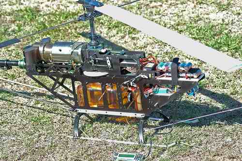 rc turbine helicopter
