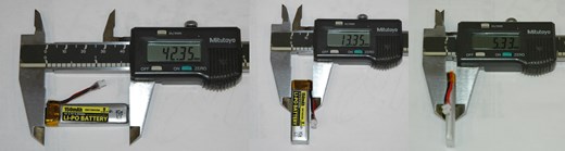 Esky 150 V2 LiPo Size