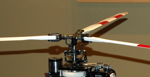model helicopter blades
