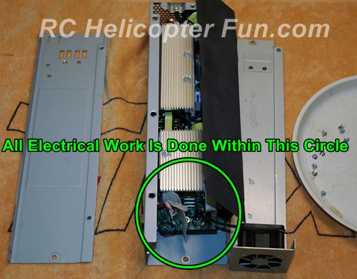 DPS-600PB Power Supply Opened Up For RC Modifications DPS-600PB Power Supply Opened Up For RC Modifications