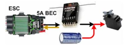 rc receiver power supply