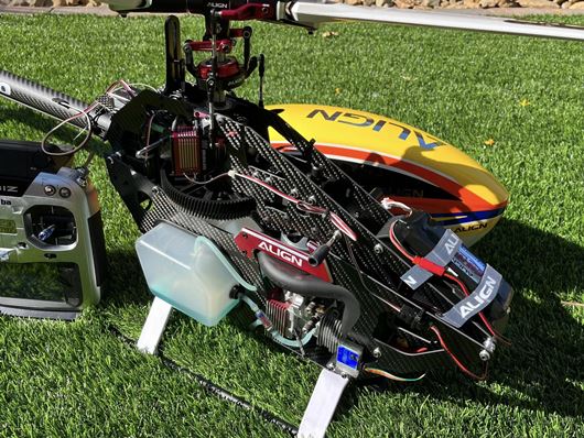 Clean Nitro RC Helicopter Clean Nitro RC Helicopter