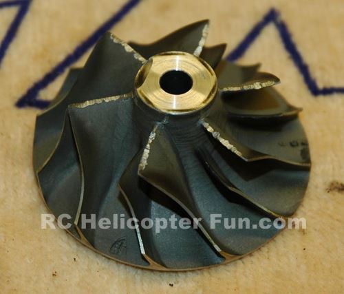 Close Up of Wren Compressor Damage