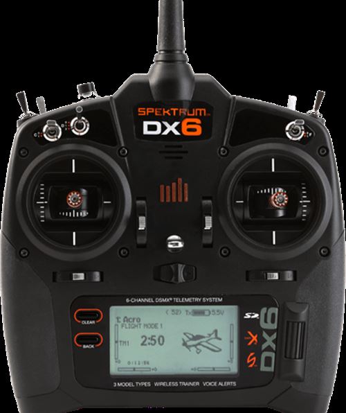 spektrum dx6 overview dx6 park flyer radio system