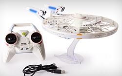 Air Hogs RC Helicopters Star Trek U.S.S. Enterprise Quad