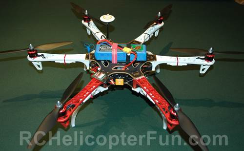FPV DJI F550 Competed 500pics