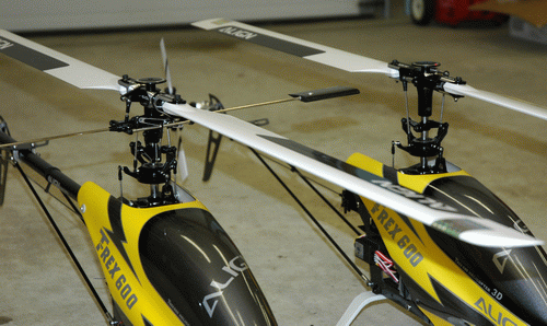 Flybarless helicopter shop