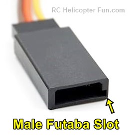 Futaba Male Servo Connector Futaba Male Servo Connector