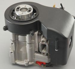 RC Helicopter Engine With Cooling Shroud 