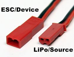 Rc Battery Connector Chart