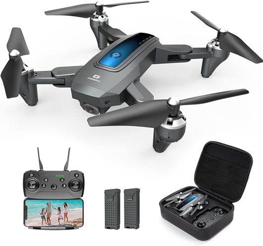 Drone caméra DEERC D10 FPV pour enfants et débutants