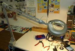 Magnifying Work Bench Work Lamp
