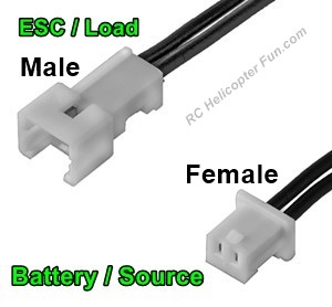Molex Picoblade 2 Pin Male & Female Connectors