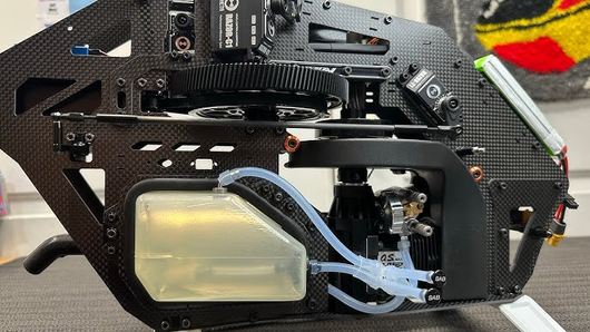 Nitro Heli Fuel Tank Placement