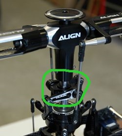 Non-Integrated Washout FBL Rotor Head