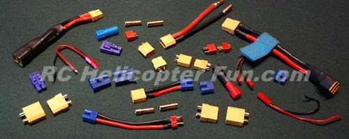 These represent three kinds of electrical joints: Different Kinds Of Electrical Crimps - Rc Lipo Battery Connector Identifying Choosing And Soldering