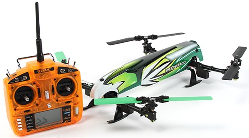 Collective discount pitch quadcopter