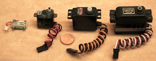 rc heli servos