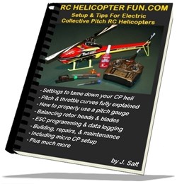 Livres électroniques de conseils sur les hélicoptères RC à pas collectif