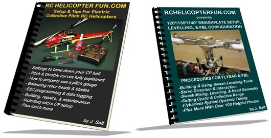 RC Helicopter Setup Combo eBook Package