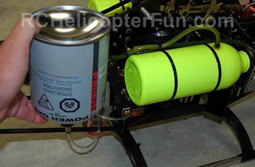 Filling The Bird With Starting Gas