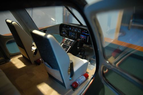 Super Scale AS350 Interior
