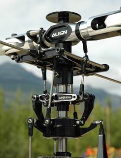 The Swashplate Rotor Head Provide Collective Cyclic RC Helicopter Control