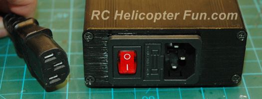 KSGER T12 Back Side C13 Power Input, On/Off Switch, & Fuse Access