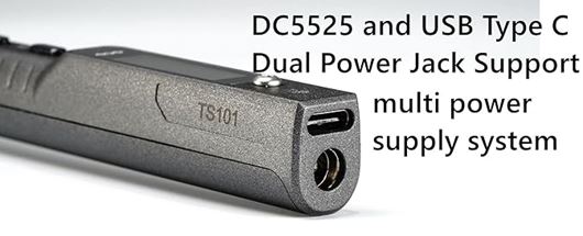 TS101 Dual Powering Options