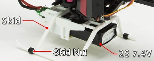 T-Rex 150X Battery Location