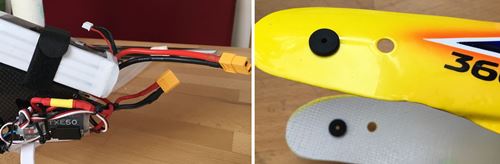 Blade Trio 360 Canopy Modification Allowing More Battery Room Up Front Blade Trio 360 Canopy Modification Allowing More Battery Room Up Front