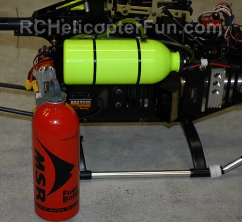 Model Turbine Fuel Bottle Is Puncture/Burst Resistant