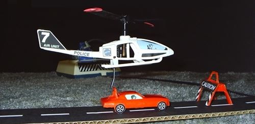 tethered helicopter toy