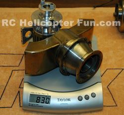 2nd Stage Power Turbine & Gear Box = 830g