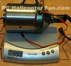 1st Stage Turbine Engine = 498g