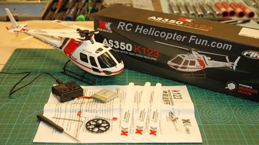 XK K123 Micro Scale AS350 Review