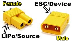 XT30 RC Battery Connectors