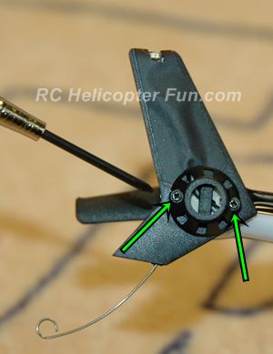 Removing tail motor from Esky F150 fuselage Removing tail motor from Esky F150 fuselage