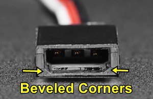 Servo Connector Bevel Servo Connector Bevel