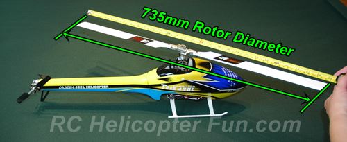 Rc Helicopter Size Chart